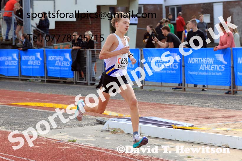 MMens Under-17s, 2024 Northern Mens 6 and Womens 4 and Youngsters Relays, Stanley Park, Blackpool.  Photo: David T. Hewitson/Sports for All Pics